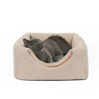 

1PCS Cute Comfortable Four Seasons Pet Bed Cat Nest Washable Replaceable Easy Clean Pet Supplies High Quality Soft Warm Bed