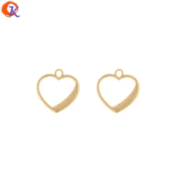 

Cordial Design 100Pcs 17*18MM Jewelry Accessories/Earrings Connectors/Hand Made/Heart Shape/DIY Making/Charms/Earring Findings