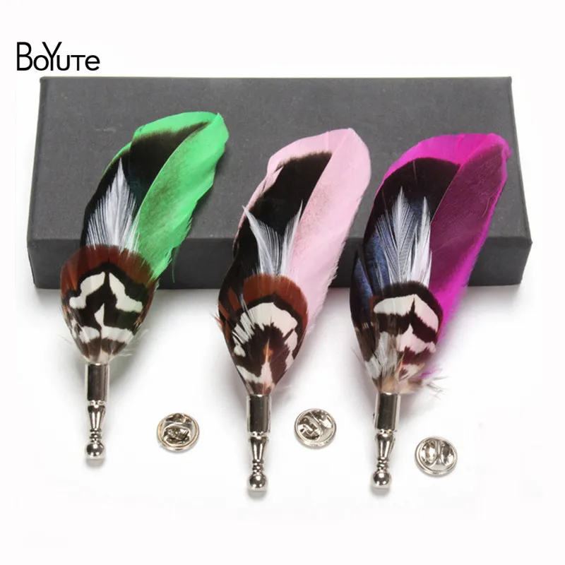 BoYuTeWholesale5PiecesLotFashionMenBroochesandPinsforSuits