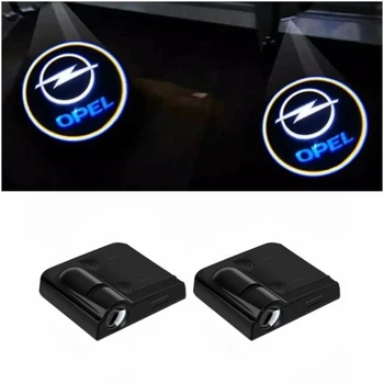 

2X LED Car Door Welcome Light Projector Logo For Opel Insignia GSi Astra j Sedan Corsa Mokka Grandland Crossland X Zafira Meriva