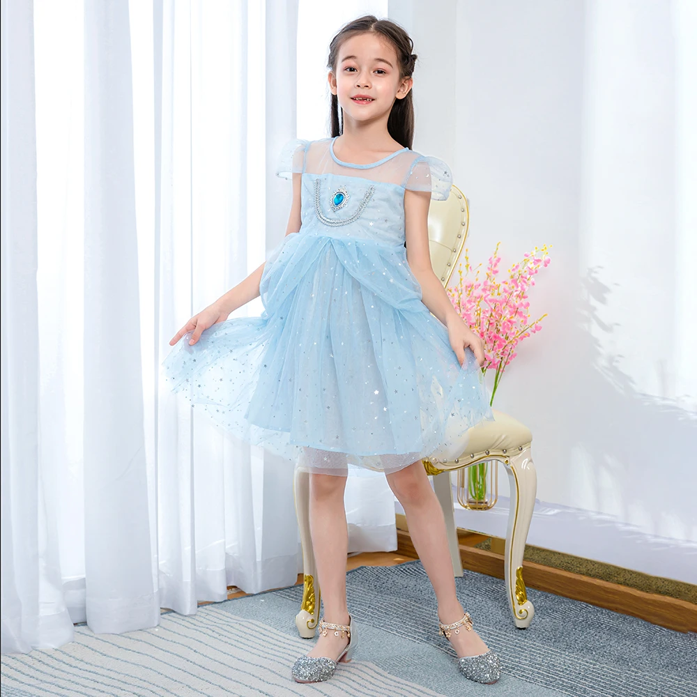 Halloween Cartoon Dress Girl Costume Fancy Lace Christmas Party Evening Princess Cosplay Children Birthday Dresses Kids Clothes | Детская