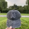 Couples Embroidery Dad Mom Baseball Caps For Men Women Fashion Black Washed Denim Snapback Cap Hip Hop Dad Hats Unisex Gorras 3