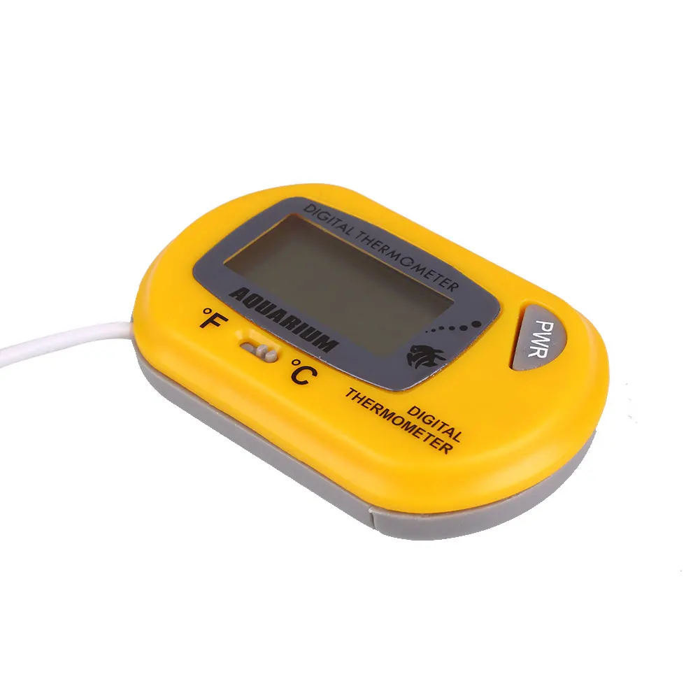 

Fish AquariumFish Tank Fish Aquarium Gadget LCD Clock Digital Thermometer Water Terrarium Tool Supplies