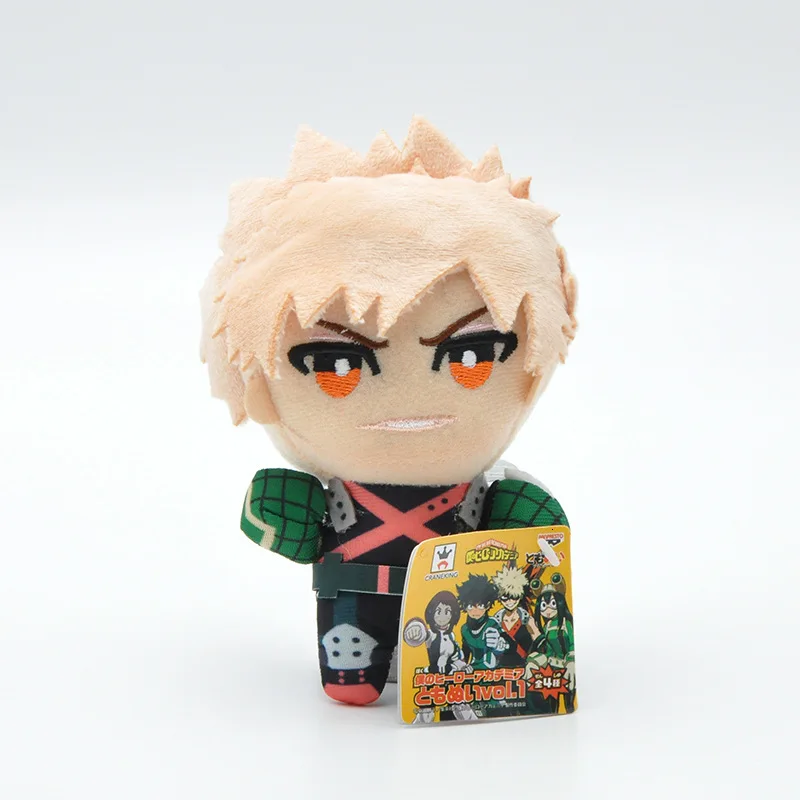 " 15 см, плюшевый кулон-талисман My Hero Academy с брелком Todoroki Shoto Bakugou Katsuki Midoriya izku, маленькая мягкая кукла