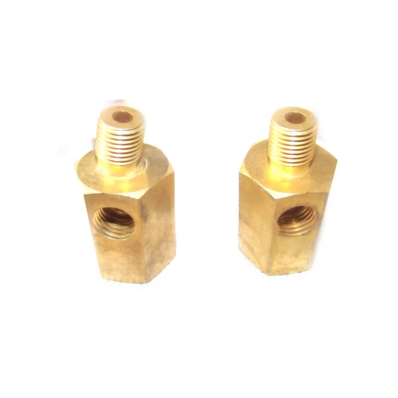 

Three-way Copper Joint Specification 14mm*1.5 Conversion Head Pressure Gauge Connector