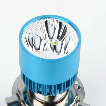 

3pcs 12-85V H4 LED Motorcycle Headlight Bulb Scooter Lamp ATV Yellow Blue Fog Light Motorcycle Driving Accessories