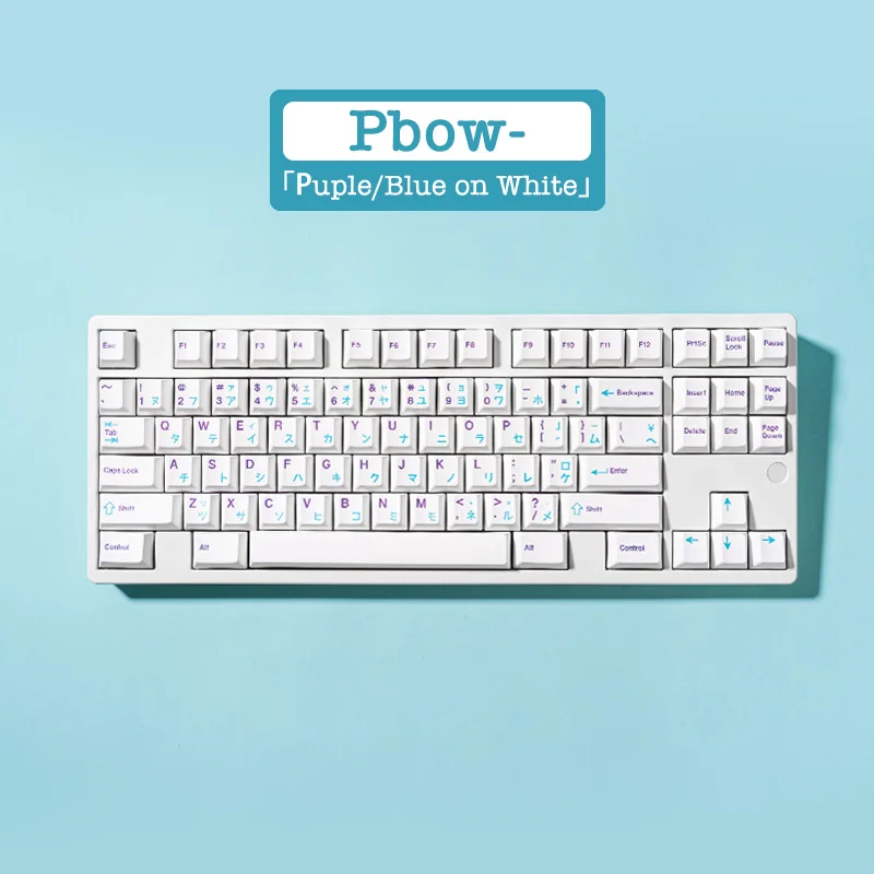 Клавиши для механической клавиатуры Goodcable DYE SUB PBT PBOW 133 клавиш | Компьютеры и офис