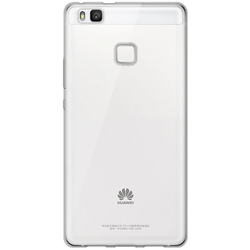 Чехол для телефона для huawei P9 Lite чехол Крышка 5,2 Ультратонкий силиконовый мягкий ТПУ полнозащитный накладка-чехол на заднюю панель для huawei P9Lite - Цвет: Transparent
