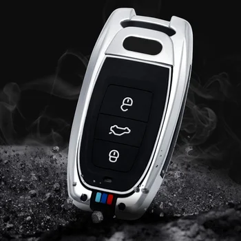 Custodia/cover per Chiave/telecomando Per Audi A1 A3 A4 A5 A6 A7 A8 Quattro Q3 Q5 Q7 2009 2010 2011 2012 2013 2014 2015 5 Custodia/cover per Chiave/telecomando Per Audi A1 A3 A4 A5 A6 A7 A8 Quattro Q3 Q5 Q7 2009 2010 2011 2012 2013 2014 2015 - Auto Smart Remote Chiave Copertura Fob Borsette Per Audi A1 A3 A4 A5 A6 A7