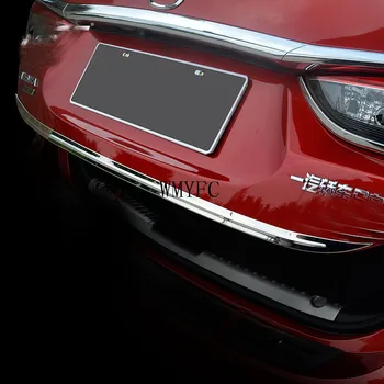 

Car Styling Stainless Steel Chrome Tailgate Rear Trunk Hatch Lower Lid Trim for Mazda 6 Atenza 2014 2015 2016 2017 2018