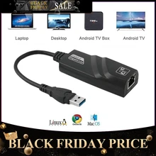 USB 3,0 до 10/100/1000 Мбит/с гигабитный RJ45 Ethernet LAN сетевой адаптер Gigabit USB3.0 Ethernet адаптер R19