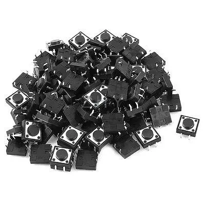 

50 x DIP 4 Pins Push Button Momentary Tactile Switch 12x12x5mm