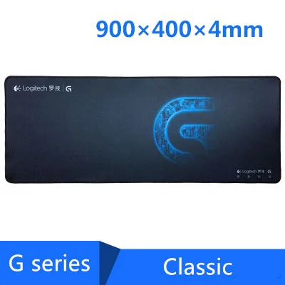Коврик для мыши logitech, большой размер, 900*400*4 мм, Настольный коврик, коврик для клавиатуры, тонкая поверхность, игровая ткань APEX и резиновая основа - Цвет: Classic