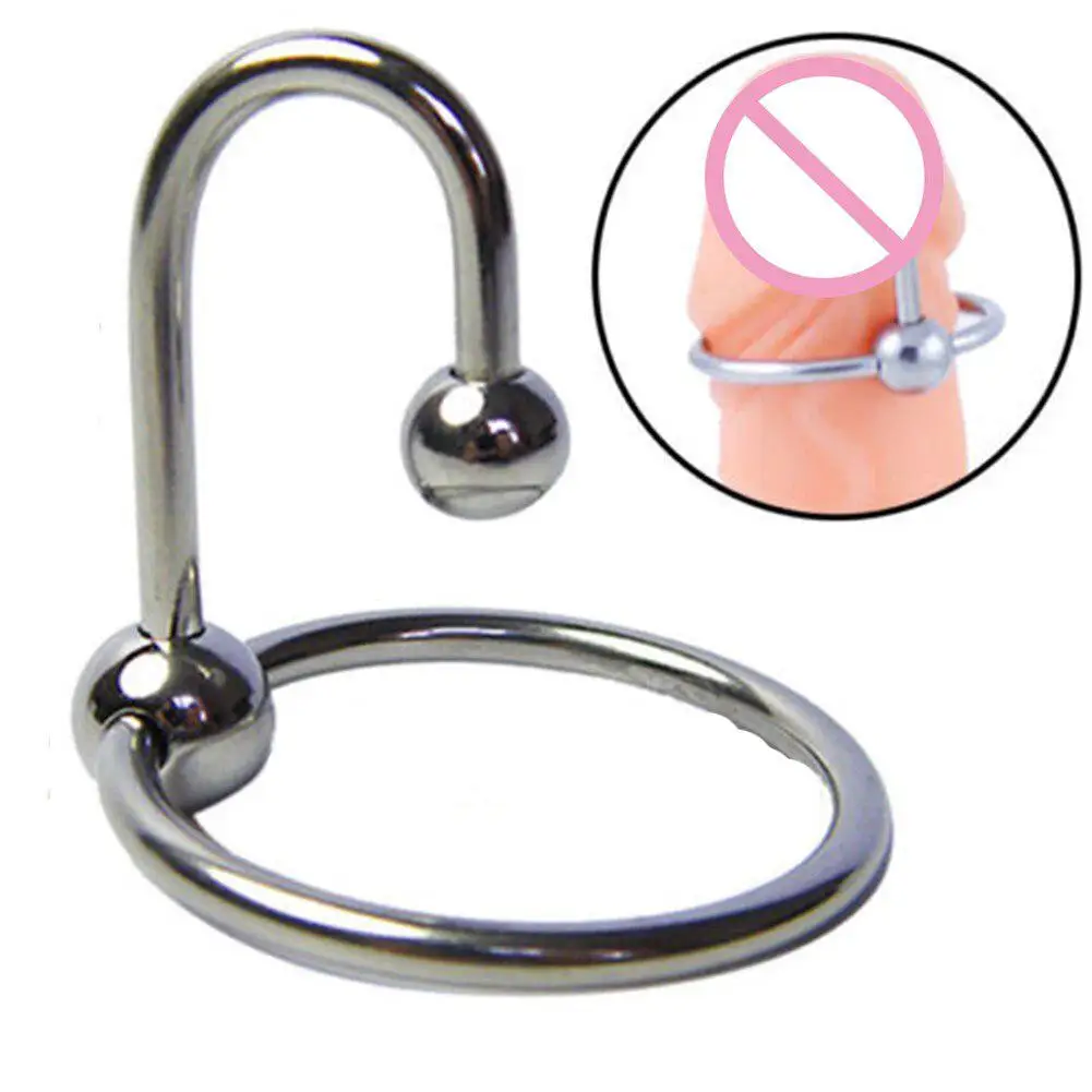 Male Delayed Ejaculation Love Increase Orgasm Urethra Sex Delay Product for Men Dual Ball Stainless Steel Cock Penis Erotic Toys |