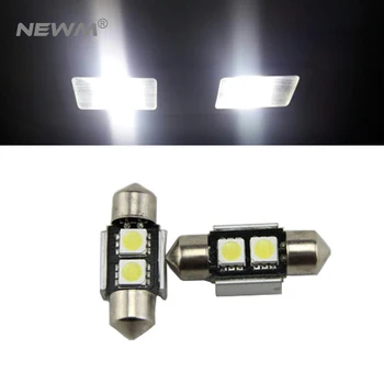 

4x Car Interior Light 28mm 31mm 36mm 39mm 41mm LED Bulb SV8.5 C10W C5W Festoon Vanity Mirror Dome Reading Door Number Light