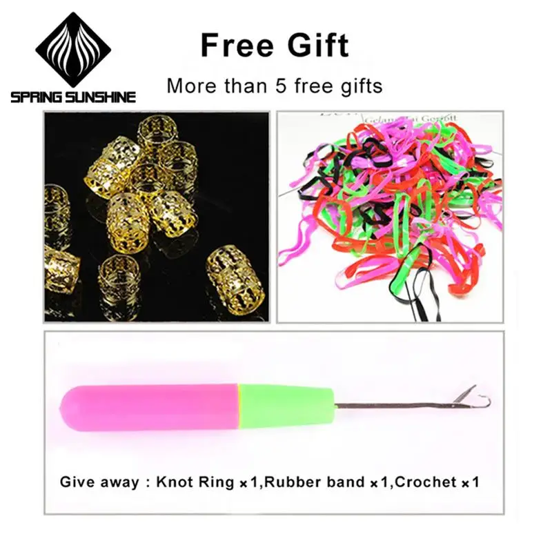 Jumpy палочка завитые крючком волосы Омбре ямайские косички синтетические для