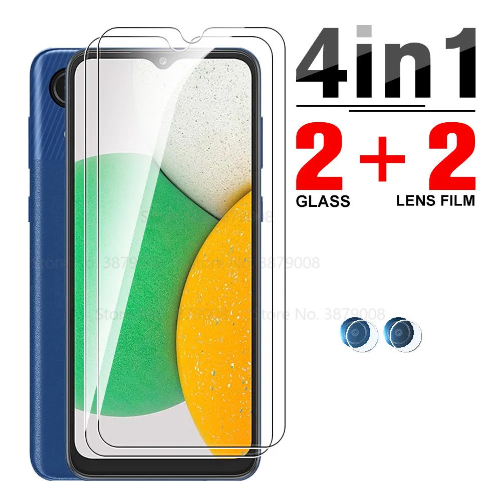 Vetro Protettivo Per Fotocamera 4In1 Per Samsung Galaxy A 03 Core Proteggi Schermo Samsung Samsung Samsung A03 Core Vetro Temperato 6.5''