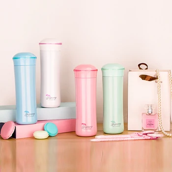 

hydro flask double wall thermos bottle made of 304 stainless steel coffee mug 6-12h keep warm or cold for business women and car