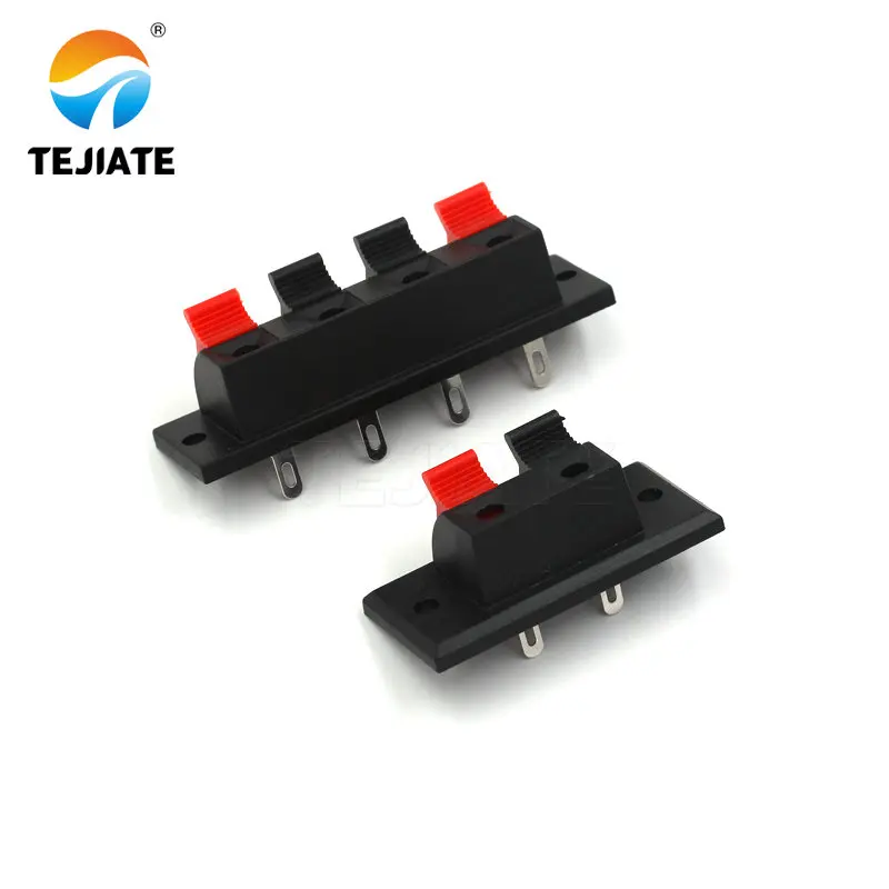 

5PCS Speaker Clip Loudspeaker / Wiring / Bread-plate / Audio Clamp 2P/4P