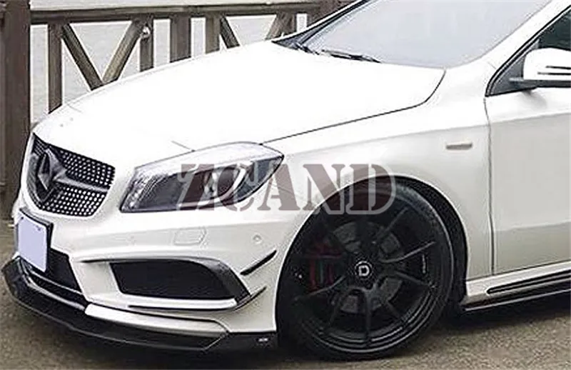 Z стиль передний спойлер для Benz A-CLASS W176 A250 A260 A45 Amg Pakage | Автомобили и мотоциклы