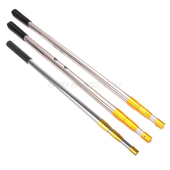 

1.5/1.7/1.9m Head Ring Prong Harpoon Spear Rod Fish Dip Net Telescopic Bar Pole Drop Shipping