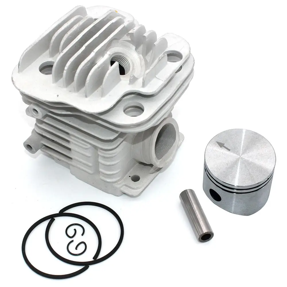 Комплект поршня цилиндра 45 мм для цепной пилы Oleo-Mac 952 Master Efco 152 PN 50082012E 50082012 50070047a