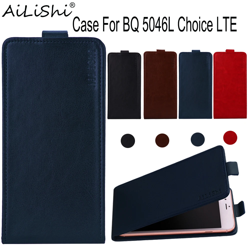 Кожаный чехол AiLiShi-PU для BQ 5046L, роскошный чехол-книжка для телефона, 100% защитная кожа телефона, отслеживание, выбор LTE, BQ Exclusive