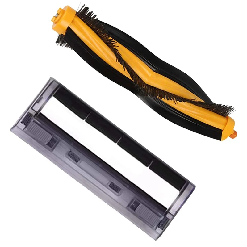

Roller Brush & Main Roller Cover Brush Box Replacement for Ecovacs Deebot OZMO 930 Vacuum Cleaner Spare Parts