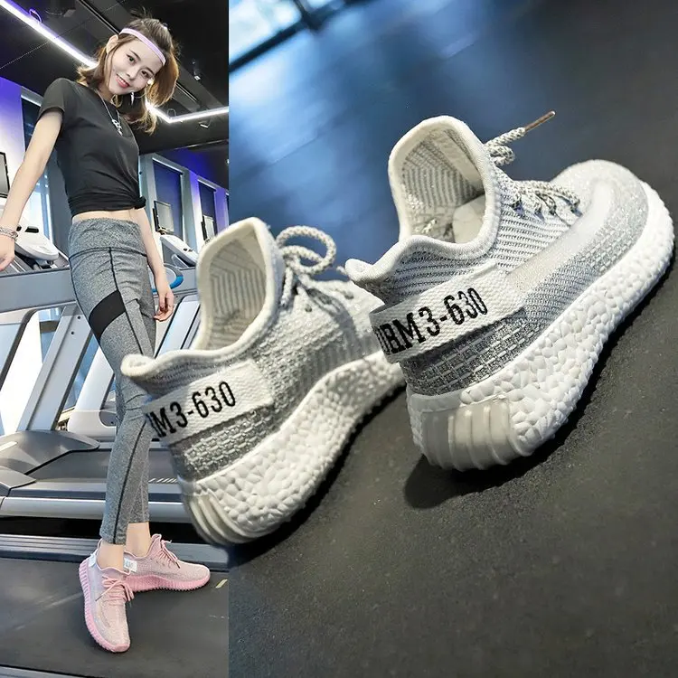 

2019 Summer Women's Cloth Korean-style Women's Mesh Shoes Lace up Front Breathable WOMEN'S Shoes Place of Origin Supply of Goods