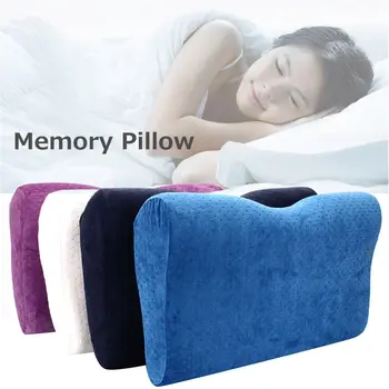 

Comfortable Orthopedic Memory Pillow for Neck Pain Protection Slow Rebound Memory Foam Pillow Health Care Cervical Neck Pillow