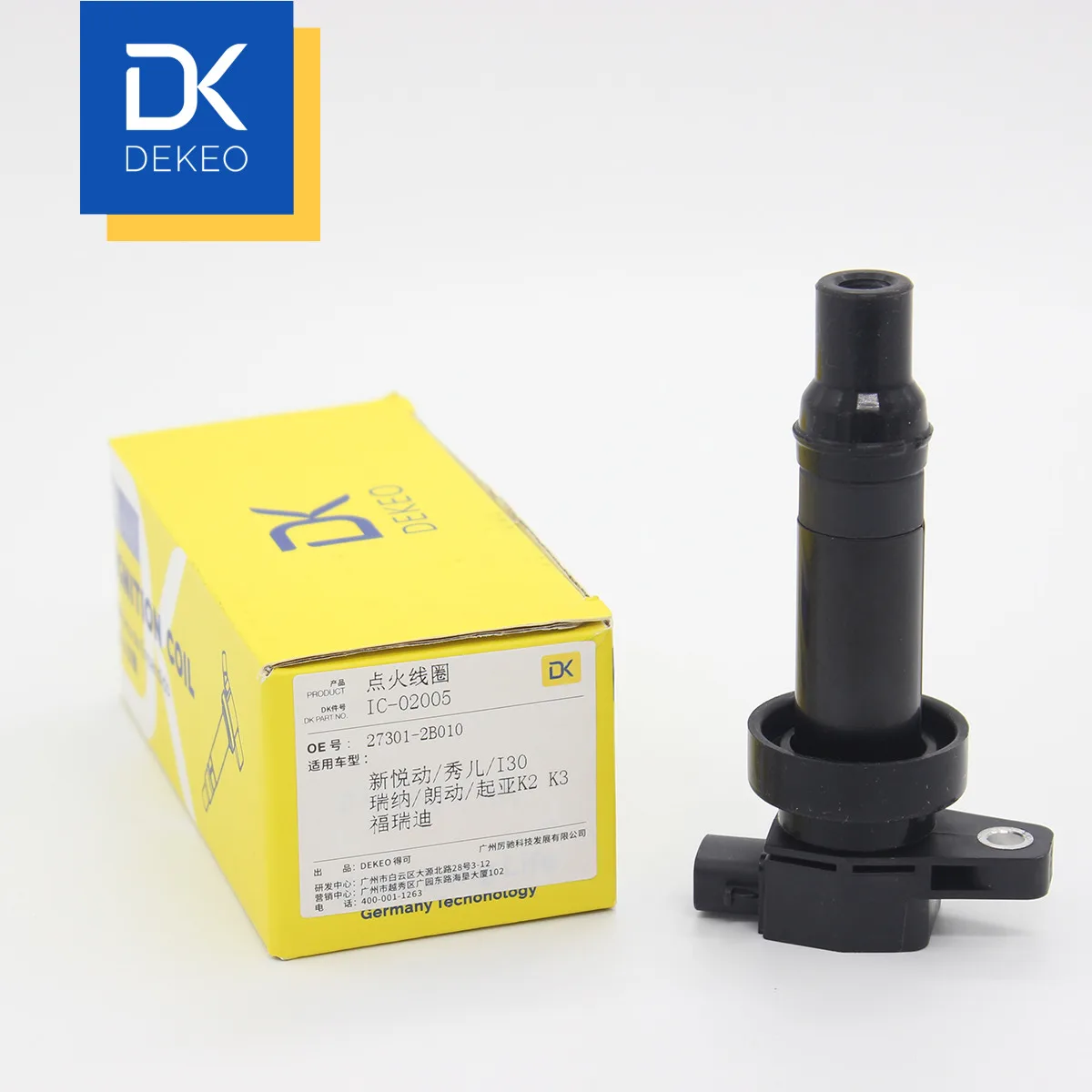 Катушки зажигания DEKEO для Kia Hatchback(UB) K2 Hatchback(UB) K3(YD) Fury Jiale Suma Sauer hyundai i30 ix25 27301-2B010