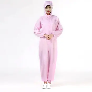 

Antistatic dust-free clothes hooded clothes breathability and particle holdout Elastic design anti-static 1 pcs