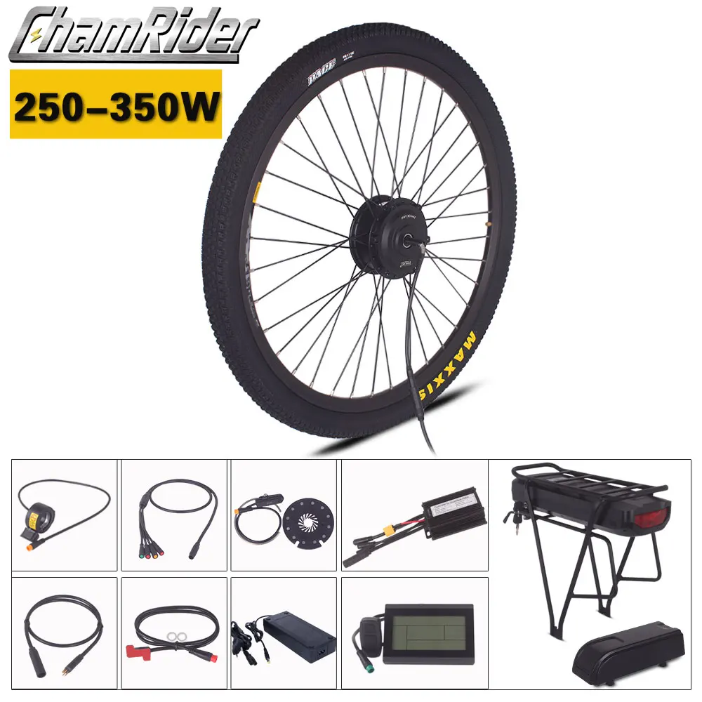 Chamrider ebike conversion Kit 250W 350W 36V 48V 52V font b Electric b font font b