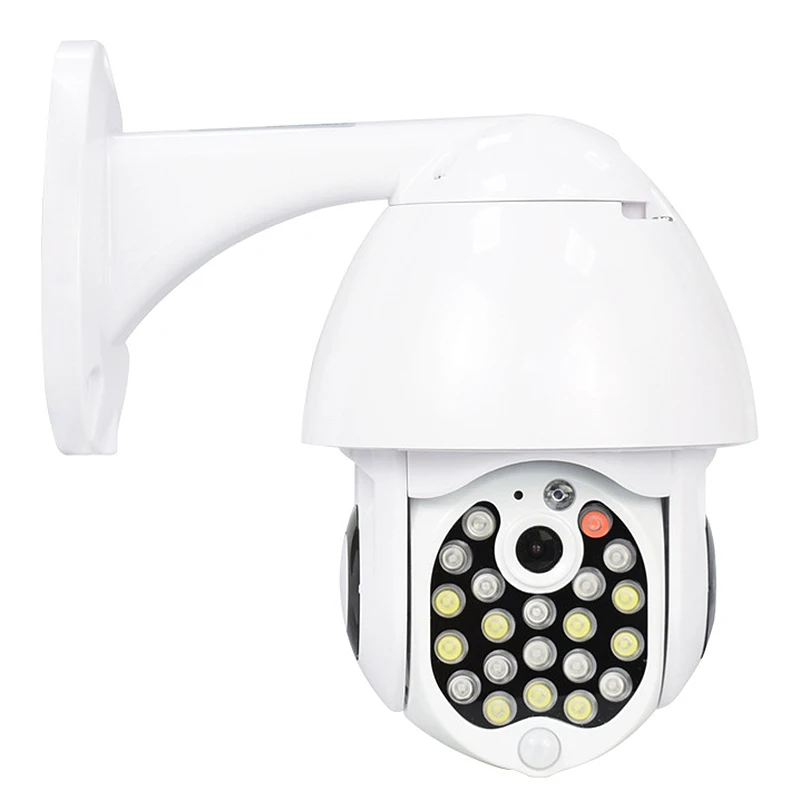 

5.0MP HD 1080P Wifi 21 LED IP Camera Outdoor Security Speed Dome Camera IR 30M CCTV Surveillance Cameras 8X Digital Zoom EU Plug