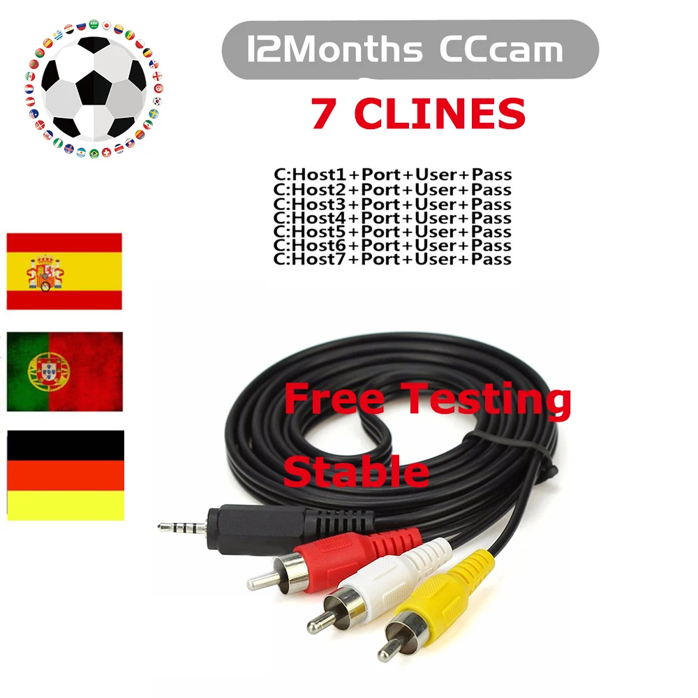 7 Клинок панель Ccam Cline для Европы поддержка спутникового ТВ приемник для GTmedia V8 Nova Freesat V7 Ccccams ctines