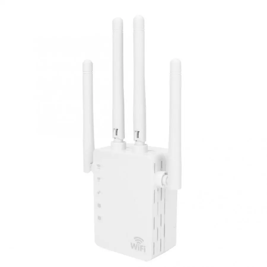 WiFi ретранслятор 1200M беспроводной удлинитель 2,4G/5G двойной сетевой порт внешний 4 wifi-маршрутизатор двухдиапазонный усилитель сигнала