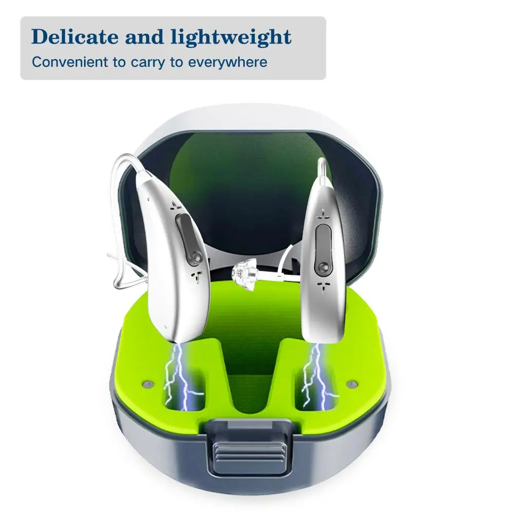 Soroya Dragon Rechargeable Hearing Aid, 1 Full Charge for 1 Day Use