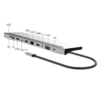 

Type-c Docking station Converter Cables USB3.1 to HDMI For Macbook Pro