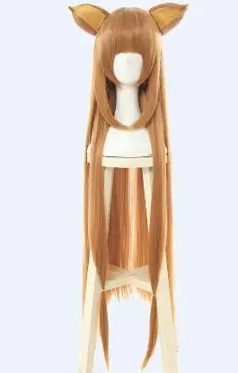 Wig Рост щита героя Косплей Tate no Yuusha no Nariagari Raphtalia Косплей Костюм Женщины Девушки костюм Хэллоуин карнавал - Цвет: Wig