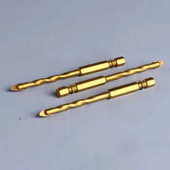 

Set Drill bits 6-12mm Drilling Attachment Tools 6pcs Hexagon Ceramic Glass