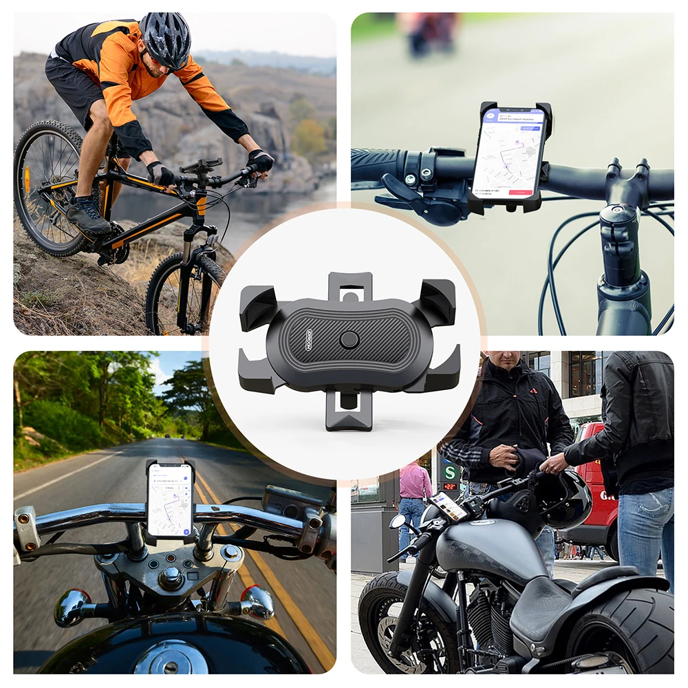 Universal Motorcycle Bicycle Phone Holder Bicycle Accessories Cycling Outdoor Recreation Sporting Goods