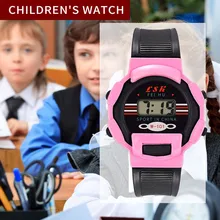 Детские часы дети девочки с аналоговым и цифровым дисплеем спортивные светодиодный электронный Водонепроницаемый наручные часы новые детские часы Relogio Infantil, Дропшип#9160