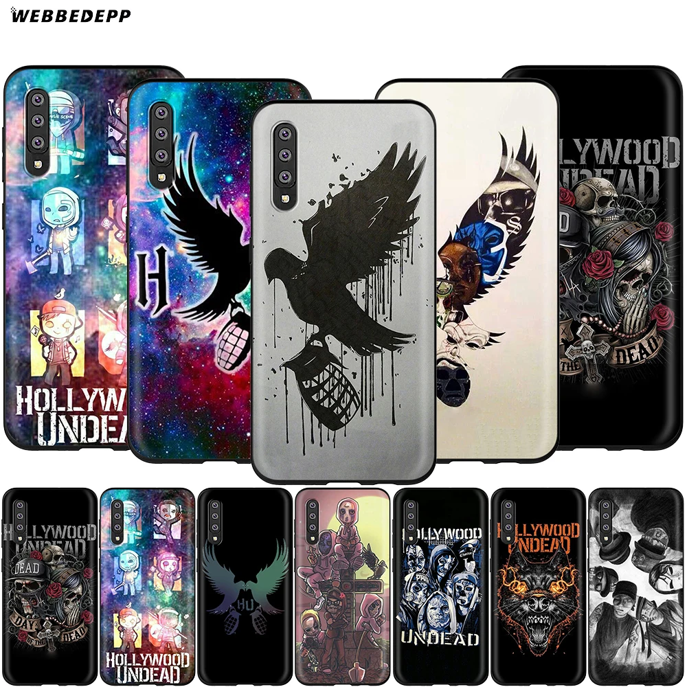 Webbedepp Hollywood Undead Case for Samsung Galaxy A2 J4 J6 J7 Duo J8 Core Prime 2018 A20E A70S | Мобильные телефоны и