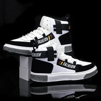 

New high-top sneakers men hip-hop hip-hop casual shoes men Korean high-quality mens shoes sports shoes zapatos de hombre
