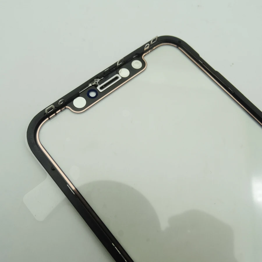 Сенсорный экран дигитайзер панель запасные части с рамкой для iPhone XR сенсорный экран Переднее стекло объектив сенсор