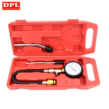 

G324 Engine Automotive Compression Tester Gauge With Bend Bar 0-300psi