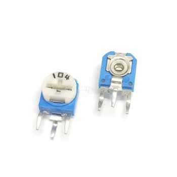 

5pcs/lot RM063 RM-063 100 200 500 1K 2K 5K 10K 20K 50K 100K 200K 500K 1M ohm Trimpot Trimmer Potentiometer variable resistor