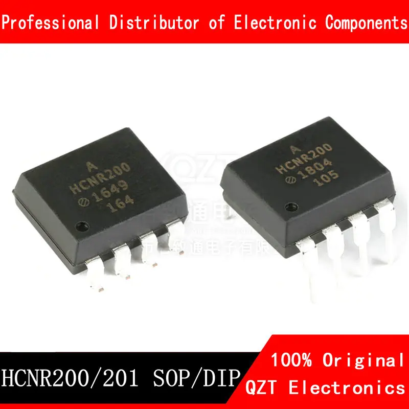 10pcs/lot HCNR200 SOP8 DIP-8 HCNR201 SOP-8 DIP-8 Optocoupler chip new original In Stock 10pcs hcnr200 500e hcnr201 500e pc923l pc925l sop 8 new original