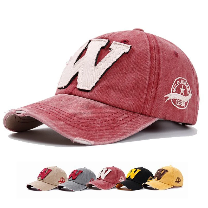

Fashion Spring Summer baseball cap duck tongue sun cap Washed cowboy hat sunshade travel hat hat outdoor leisure hat