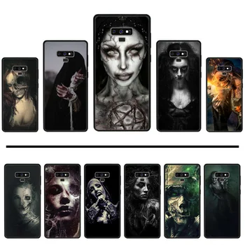 

Scary skull pattern Custom Photo Soft Phone Case For Samsung Galaxy S8 S9 S10 Plus Lite S10E Note 3 4 5 6 7 8 9 10 Pro cover